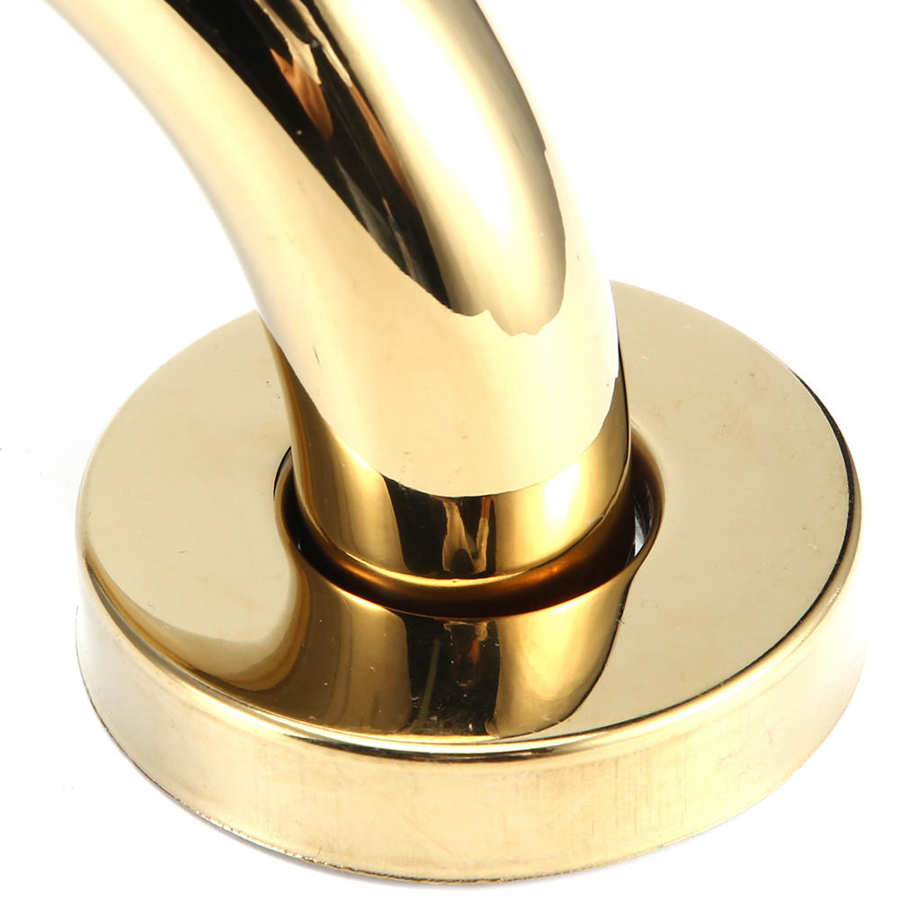 Bathroom Handrail Handrail Safety Stainless Steel Gold Color for Bathroom Bathtub Toilet Home