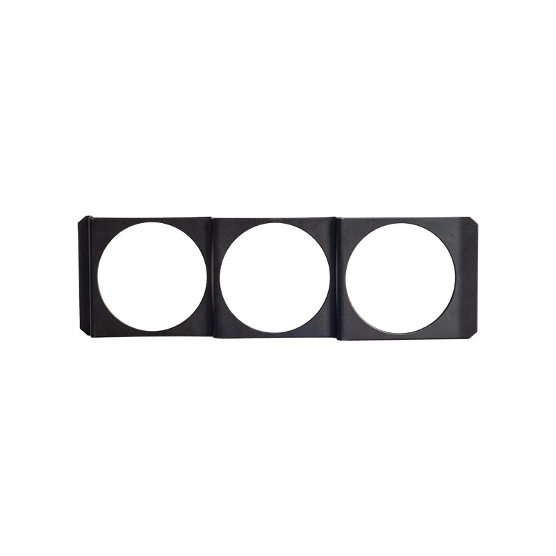 universell svart 52mm 3- skrog enkelt din radiospor pod trippel måler måler panel montere