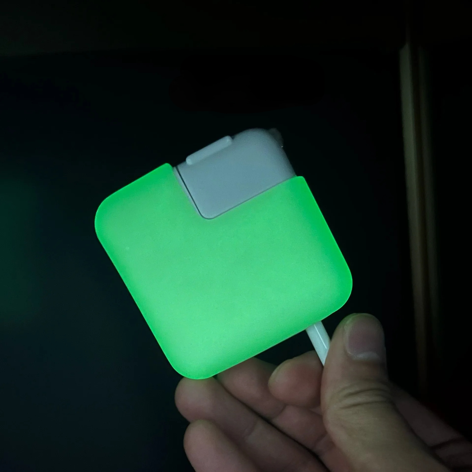 For Mac Book Pro 16 15 14 13 Inch Laptop Power Supply Silicone Case for MacBook 96 87 85 67 61 60 35 30 29W Case: 13" / MINT GREEN