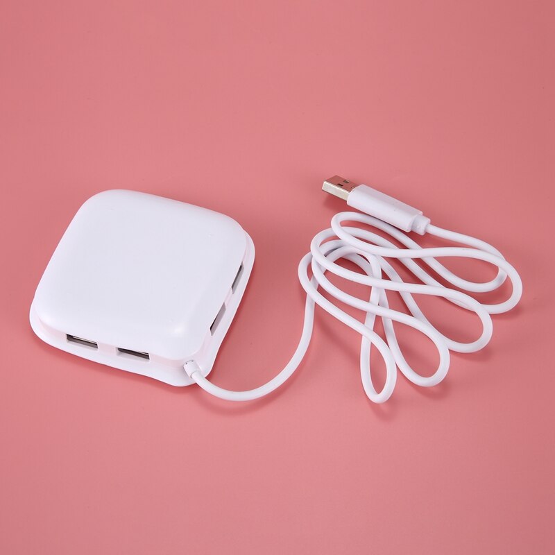6-- porttinen usb 2.0 -keskitin tf sd-kortinlukijalla flash-ilmaisin usb 2.0 -jakaja usean laitteen pöytätietokoneisiin