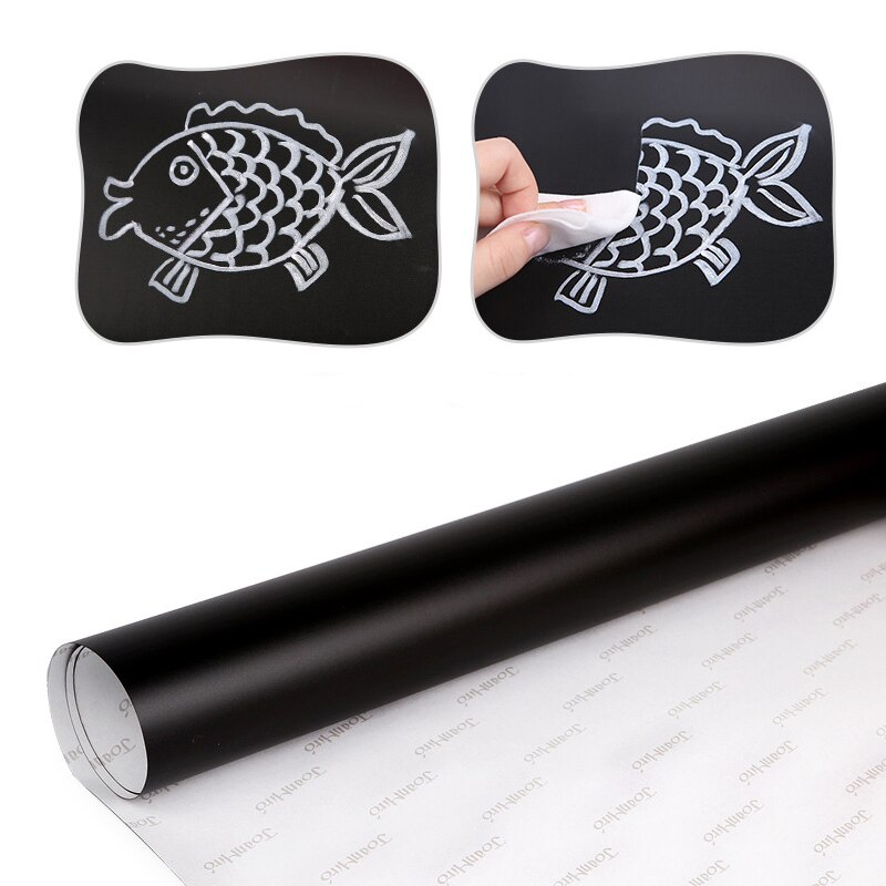 Blackboard Wall Sticker For Kid Drwading Painting Picture Artwork Reuse Chalk Board Sticker For Home Office Wall Decal