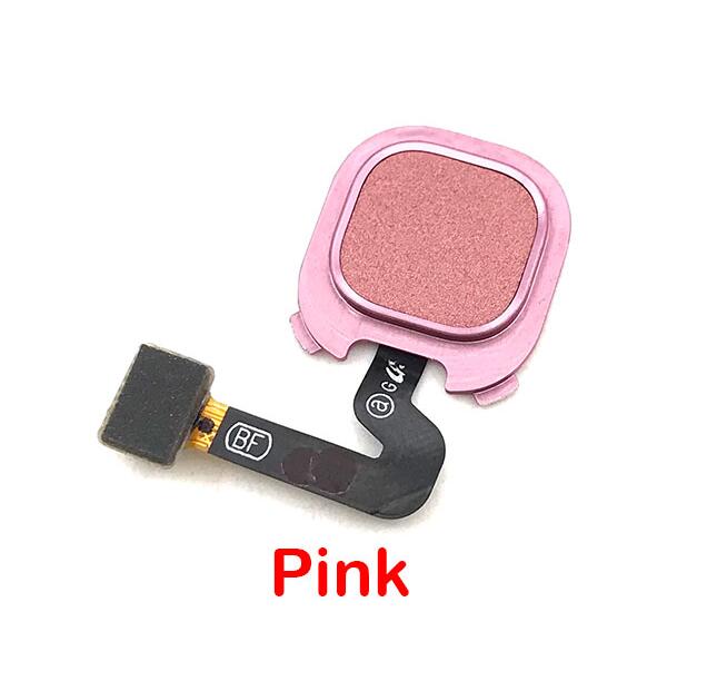 Für Samsung Galaxis A9 A9s A9 Profi A9200 A920 A920F Heimat Taste Teile Fingerabdruck Sensor Rückkehr Funktionen: Rosa