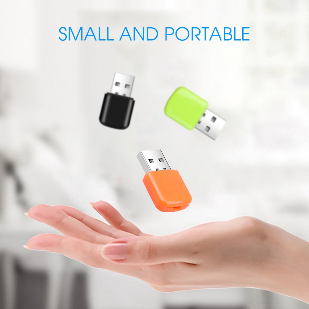 Colorful USB 2.0 Card Reader Micro SD Flash TF Memory Card Reader High Speed Microsd Transflash To Adapter