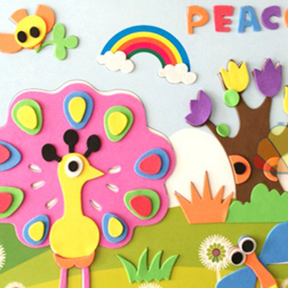 10pcs 1mm Thick EVA Papers Handmade Sheets Sponge ... – Vicedeal