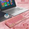 K28 Sans Fil Bluetooth 61 touches bi Rvb Rétroéclairé Clavier De Jeu Mécanique Étanche Divertissement Pour Ordinateur De Bureau Gamer: I