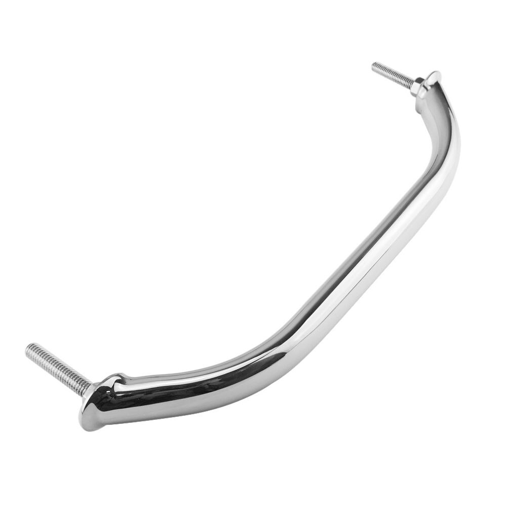 305mm 316 Stainless Steel Handrail Portable Heavy Duty Grab Handle Indoor Outdoor Household Bathroom Kayak Rail With Nuts Bolts