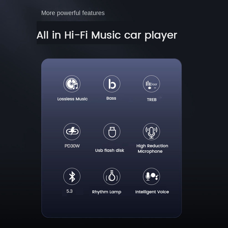 1 PCS HIFI Treble And Bass Equalizer Car Bluetooth FM Transmitter Car Accessories B