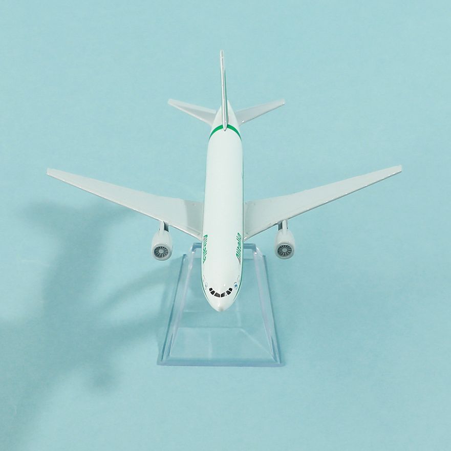 Italia oeairlines Boeing 777 aereo in lega pressofuso modello 15cm aviazione da collezione in miniatura Souvenir ornamento con supporto