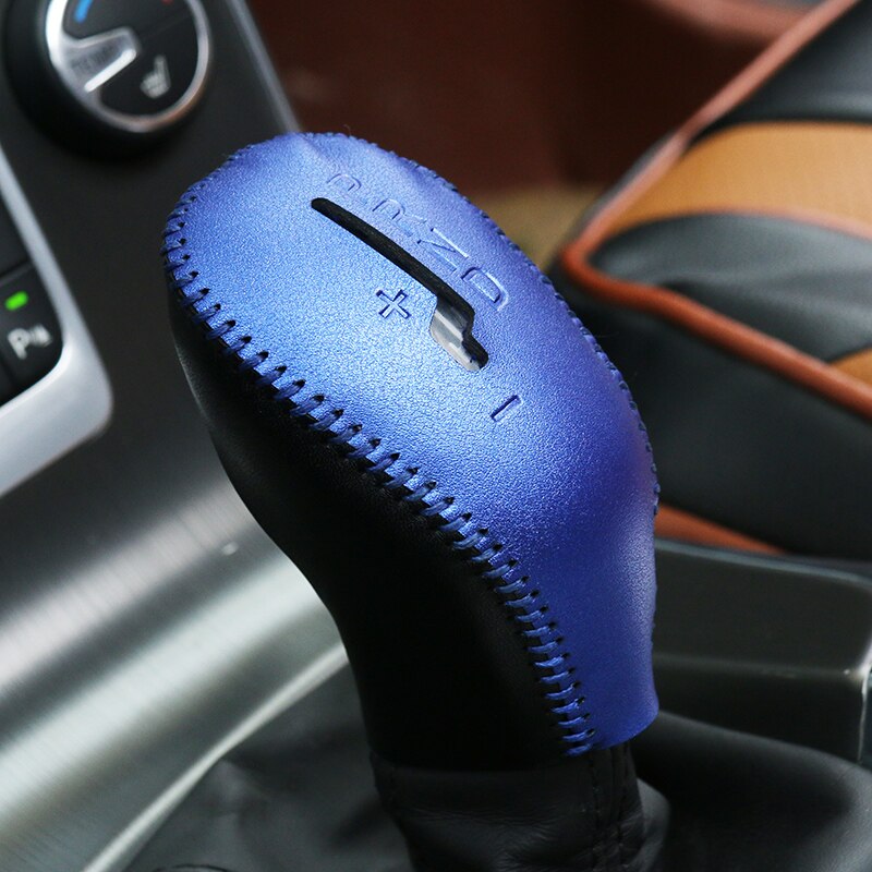 Auto-accessoires 1 st. voor volvo  xc60 s60l v40 v60 s80l s60 lederen versnellingspookkop, opberghoes voor versnellingspook
