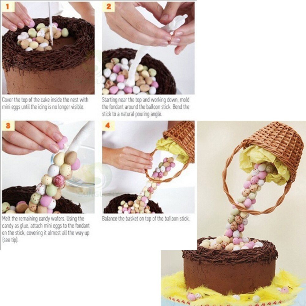 Cake Support Structure Frame Anti-gravity Cake Stand Set Hanging Decorative Stand Birthday Wedding Party DIY Cake Tools