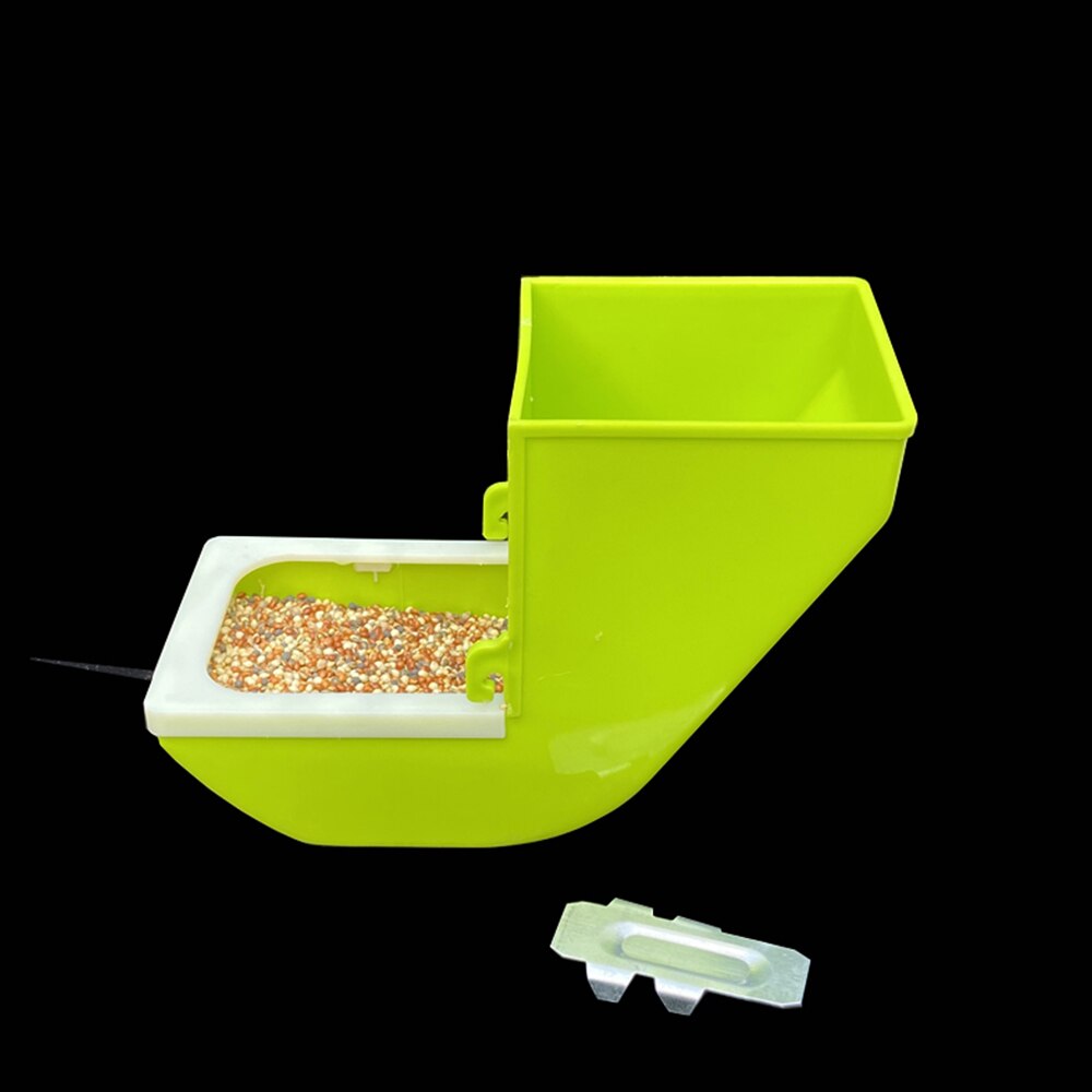 Newest Bird Feeder Durable Lightweight Seeds Catchers Tray Hanging Bird Food Dish Cups Cages For Small Medium Birds Pet Supplies