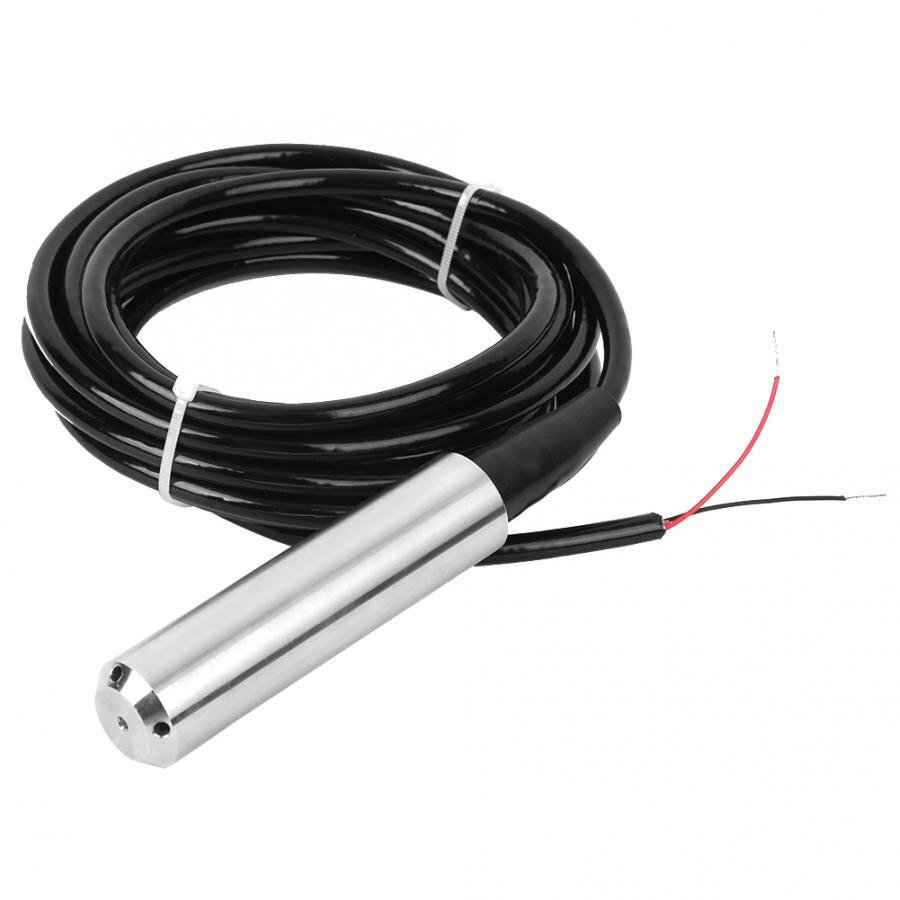 Liquid Level Transmitter 4-20MA Output Integral Level Transmitter Sensor Probe Detect Liquid Level Sensor