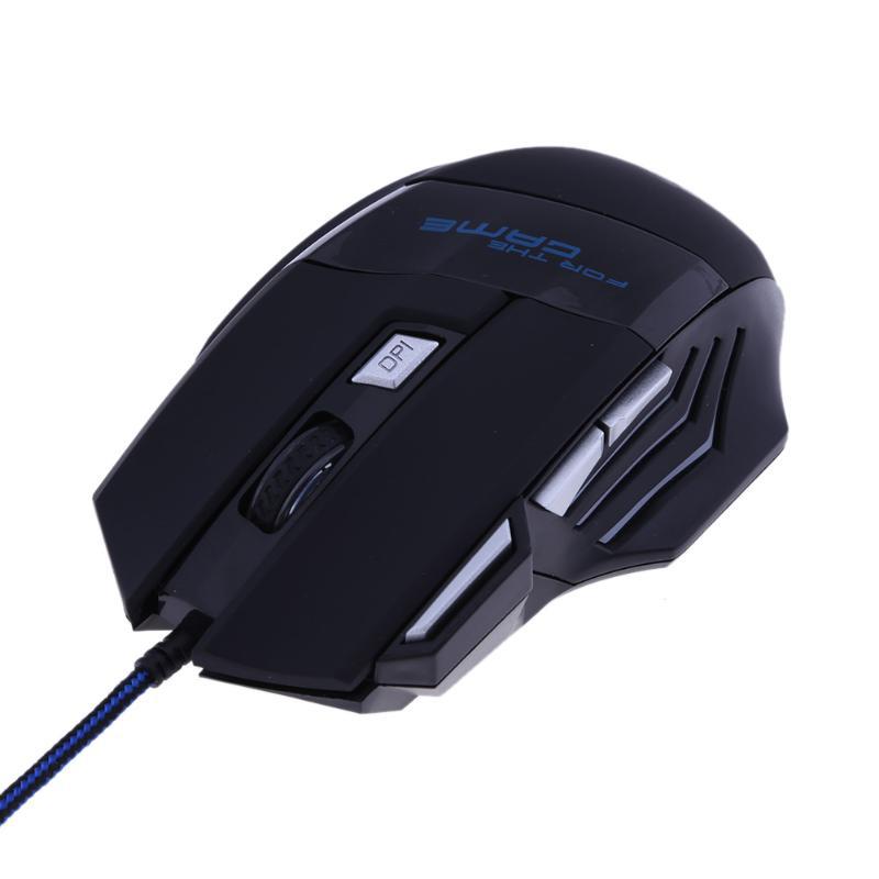 5500 DPI Optische USB Wired Maus LED Fäule Gaming Mouse 7 Taste Maus Mäuse für Gamer PC Laptop Computer