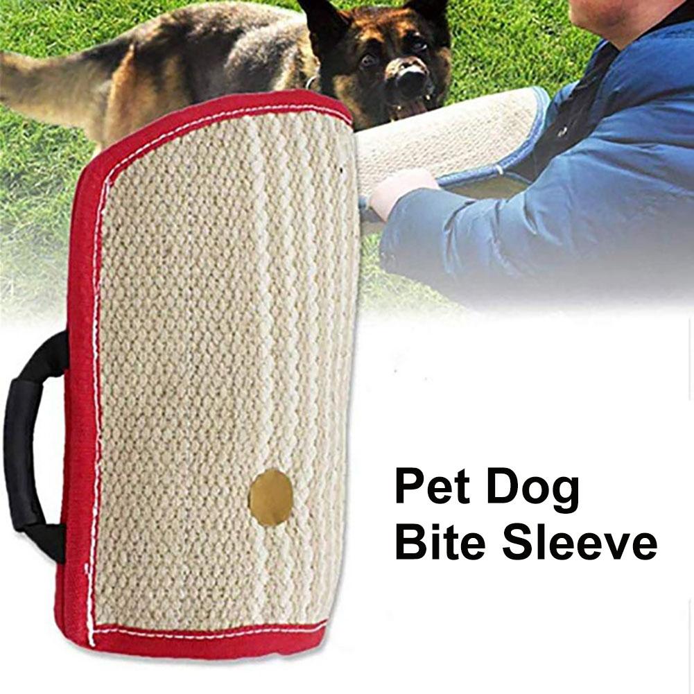 Malinois manches épaisses en lin pour Protection des morsures, chien de berger, Protection des morsures