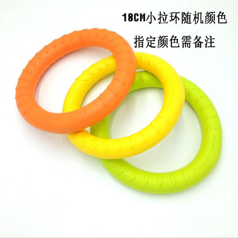 Hundeleker gummi trening ball bite morsom valp tyggeleker leke solid med tau hund kjæledyr forsyninger godteri farger: 18cm små trekkringer