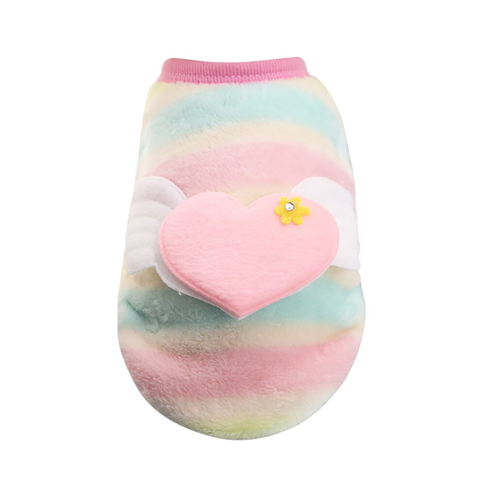 27@ Cute Dog Cat Puppy Clothing Sweater Small Puppy Shirt Soft Pet Cat Coats Comfortabl Warm Winter Cheap Dog Clothes
