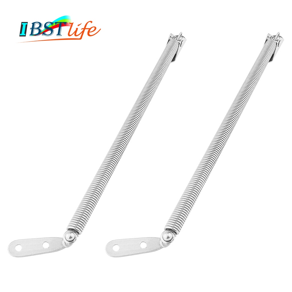 2PCS SS 304 Deck Hatch Spring Adjuster Cabin Hardware Door Porthole Door Hatch Support Spring Holder Boat Accessories