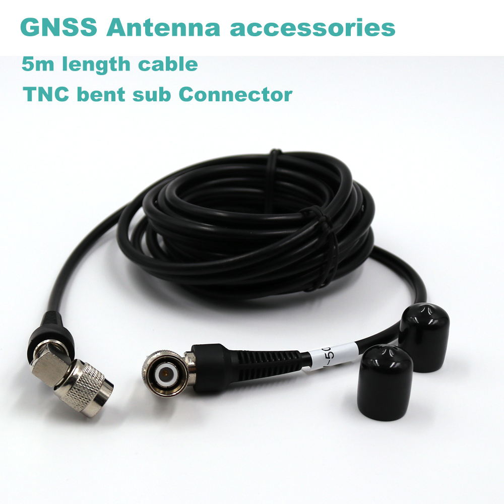 5 Meter lengte RF Feeder Kabel GNSS antenne Kabel GPS antenne gebogen sub tnc-TNC male kabel, TNC-TNC connector kabel