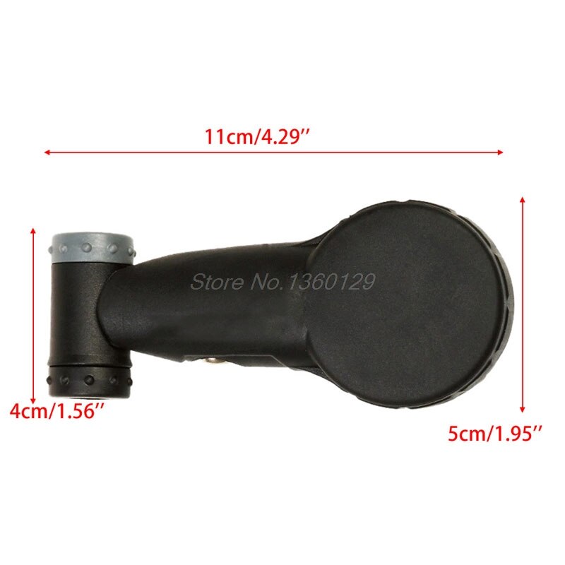 Road Bike Air Pressure Gauge 160Psi Tire Meter For Presta /Schrader Valve