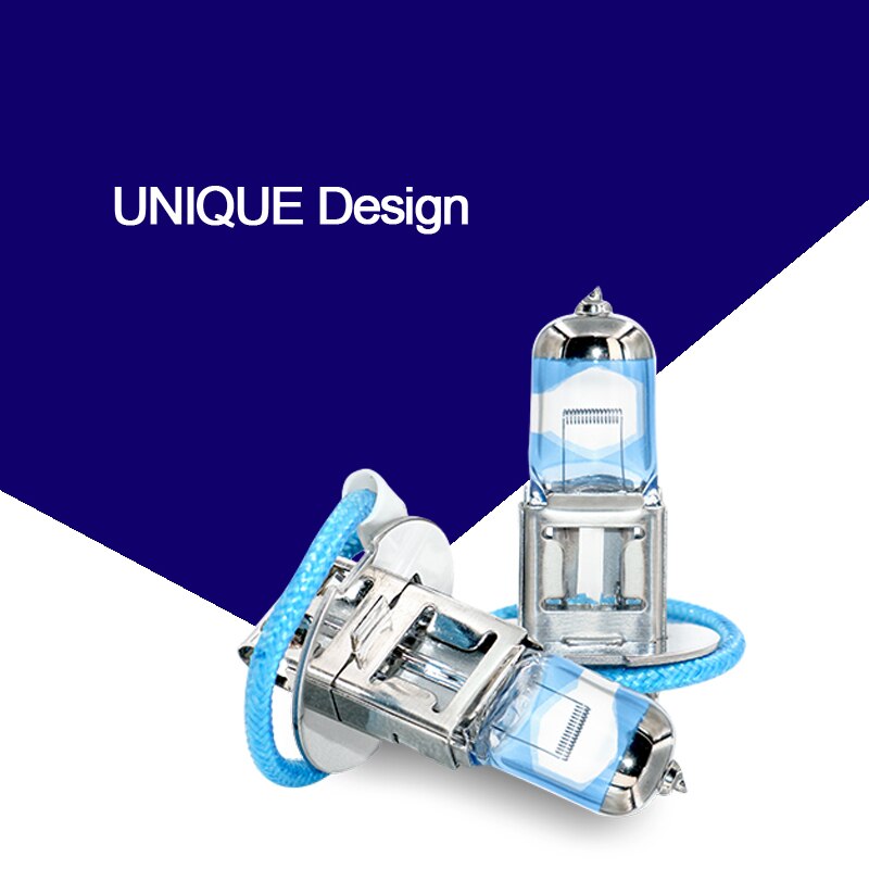 Pegasus bil halogen forlygte  h1 h3 h4 h7 h11 hb3 9005 hb4 9006 9012 55w 2000lm auto pære forlygte til bil