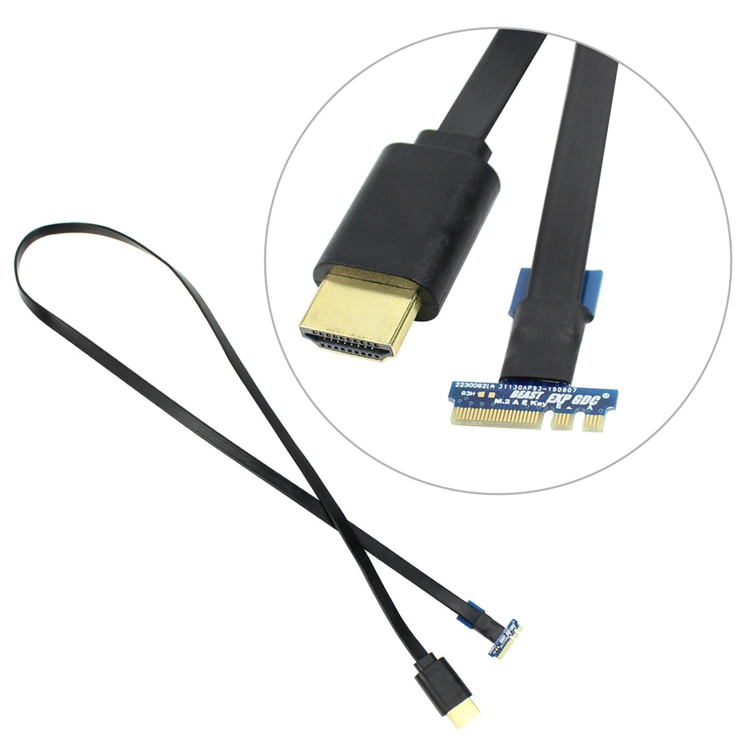 EXP GDC-tarjeta de vídeo externa para ordenador portátil, Mini PCI-E/para NGFF M.2, versión de interfaz clave, tarjeta gráfica, estación de acoplamiento