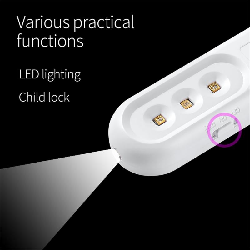 1PC Portable UV Lamp Disinfection Lamp Household UV Sterilizer Light Ultraviolet Disinfection Bactericidal Lamp UVC Germicidal