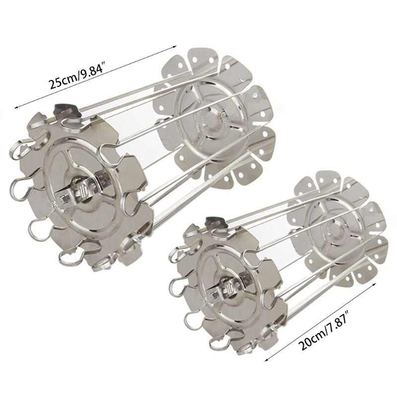 Bbq Grill Kooi, Stalen Metalen Rotisserie Spiesjes Naald Kooi Oven Kebab Maker Gril