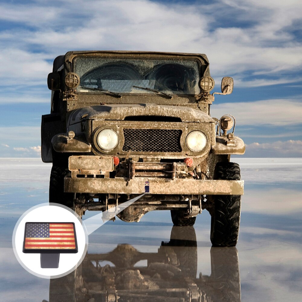 1pc profesjonalny zaczep samochodowy pokrywa hak przyczepy osłona ochronna wtyczka pokrywa zaczepu