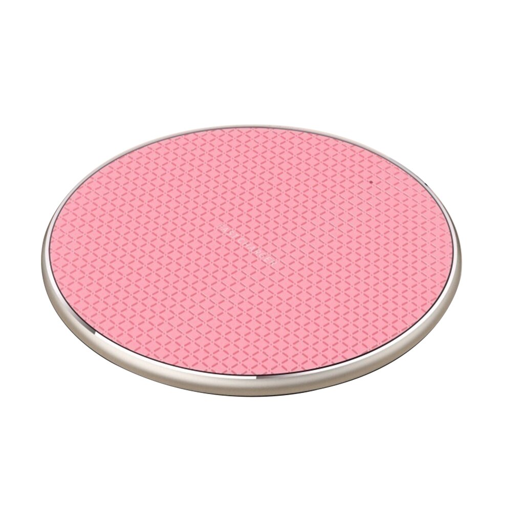 Smartphone Wireless Charging Mobile Phone Charging Pad Round Phone Power Supply 5W/10W/7.5W 3-in-1: NO.2