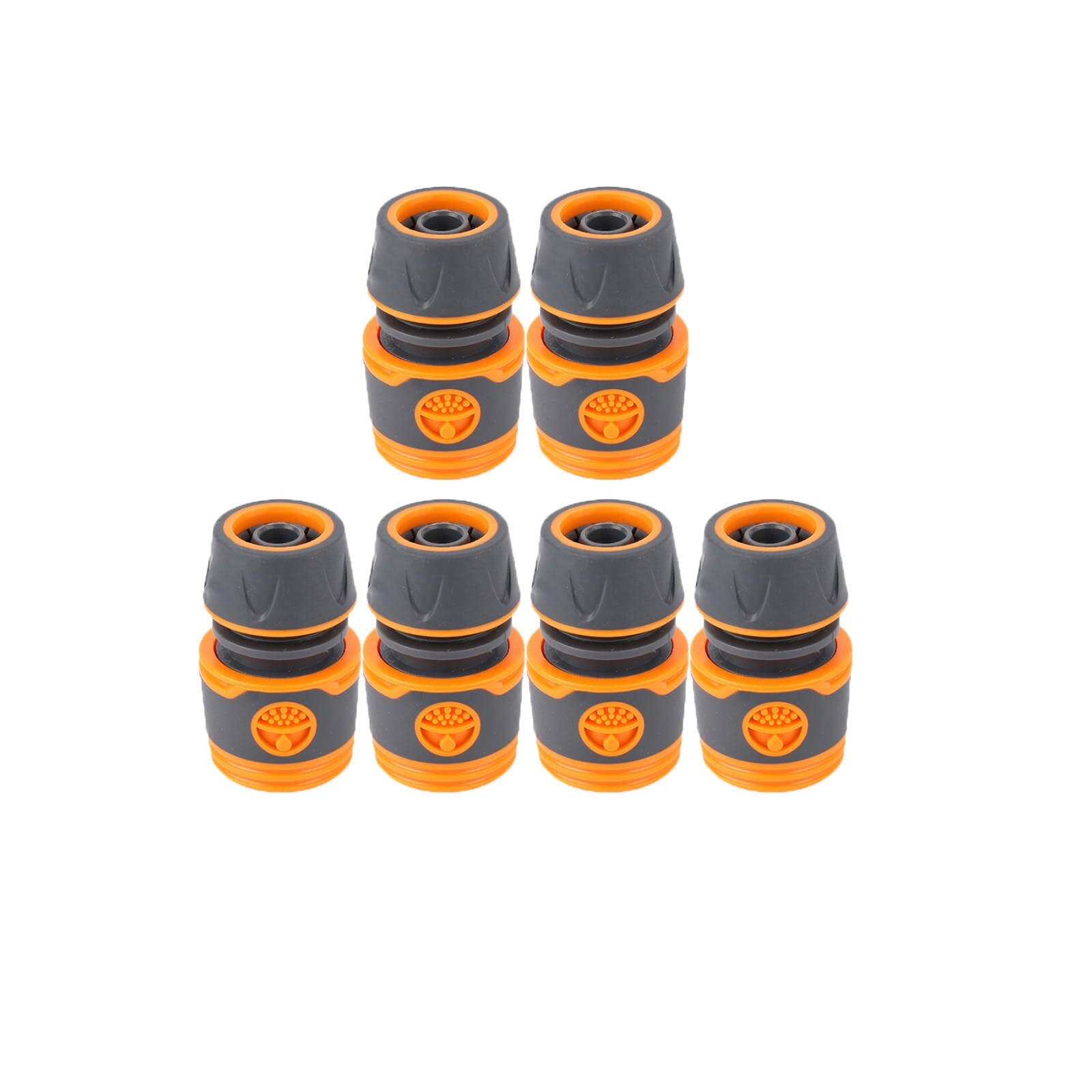 6 Stuks 1/2 Inch Plastic Quick Slang Connector Voor Slang Lijn Tuingereedschap Slang Koppeling