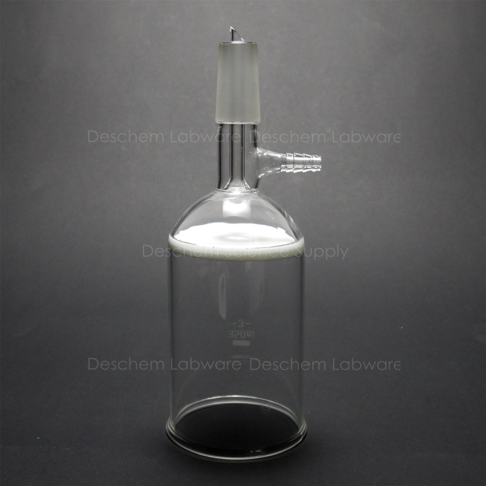 350ml,24/40,Glass Buchner Funnel,70mm Suction Filter,Vacuum Hose Adapter