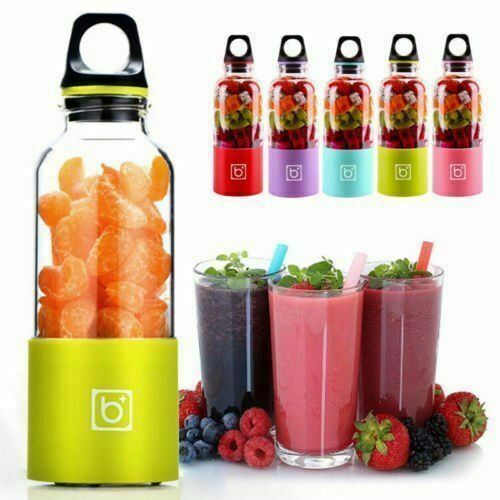500 Ml Draagbare Elektrische Juicer Cup Mini Usb Oplaadbare Juicer Blender Maker Shaker Squeezers Fruit Sapcentrifuge