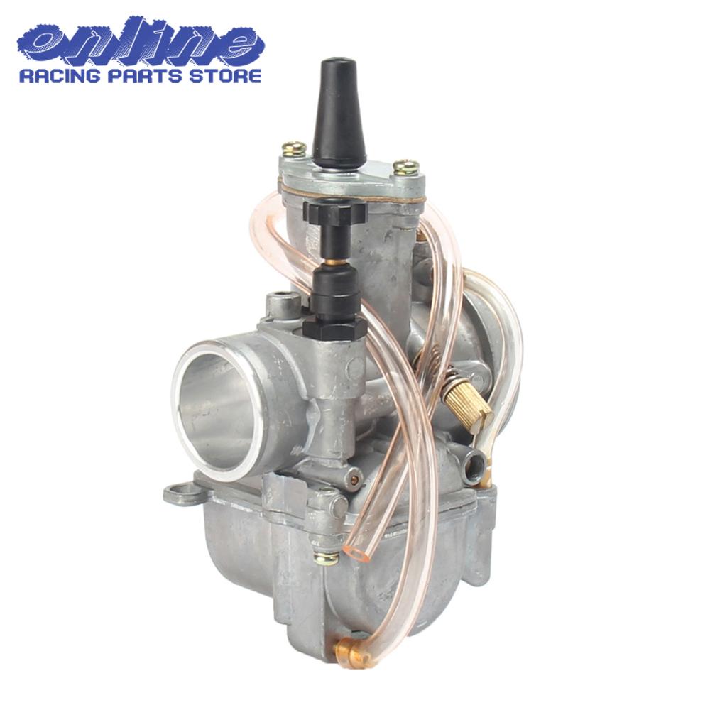 Carb for koso pwk28 carburetor Carburador 28mm with power jet fit on 2T/4T motorcycle engine racing motor