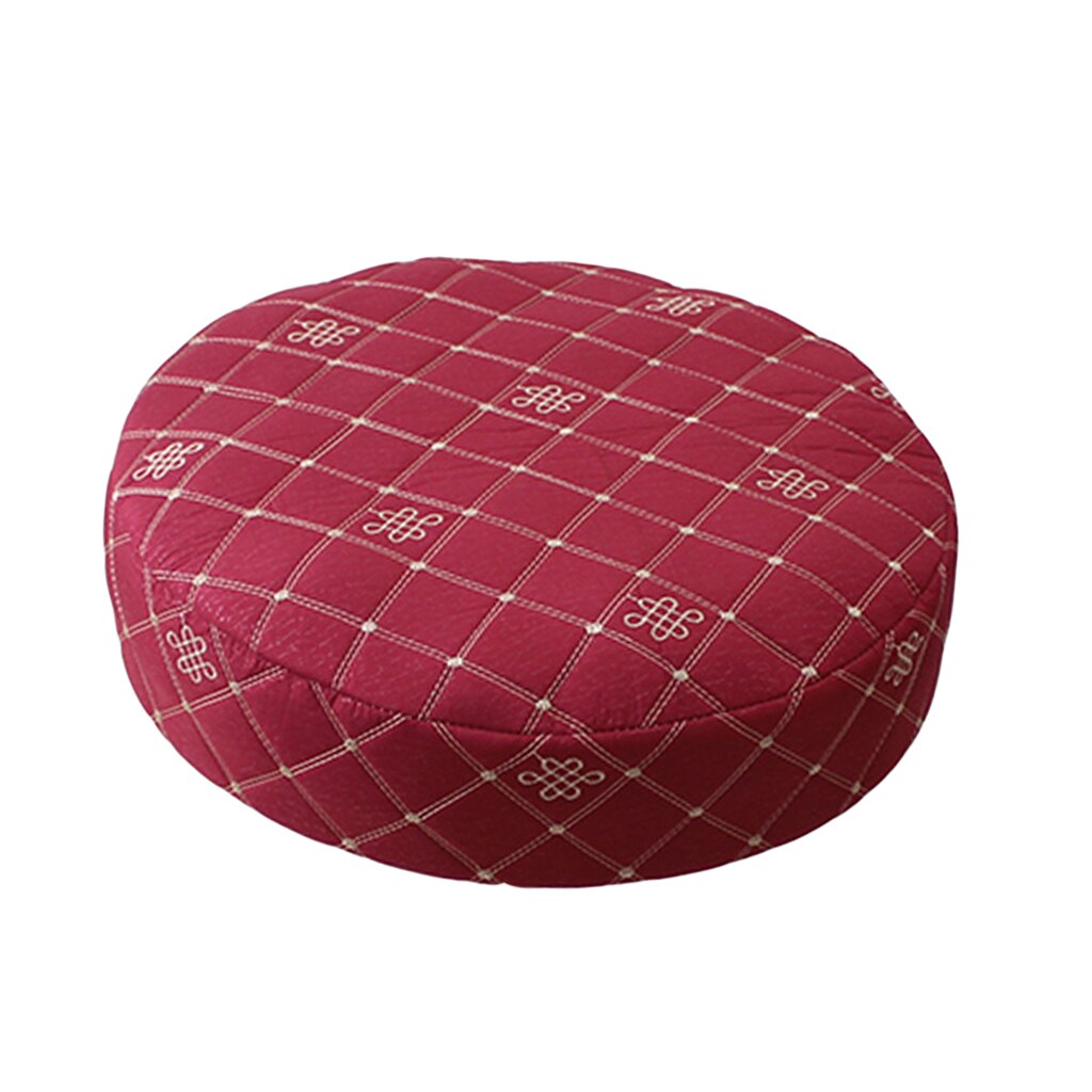 15-16inch 40cm Stretch Round Bar Stool Cover Chair Cushion Pad Sleeve Cover 6 Colors Available: Red