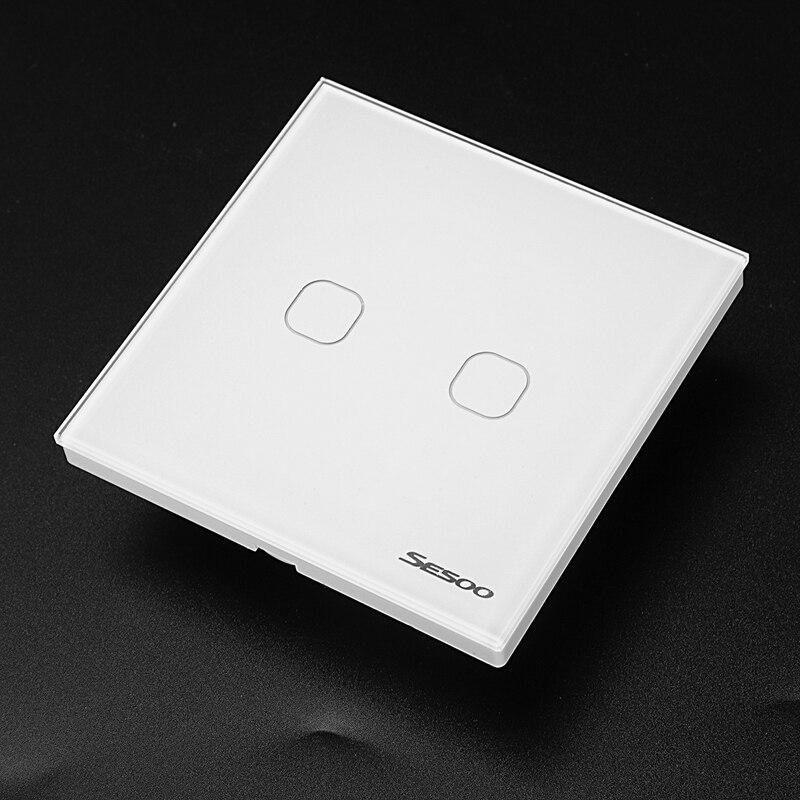 Sesoo Press Switch Single Fire Line Lighting Wall Switch Smart Home Light Press Control Switch