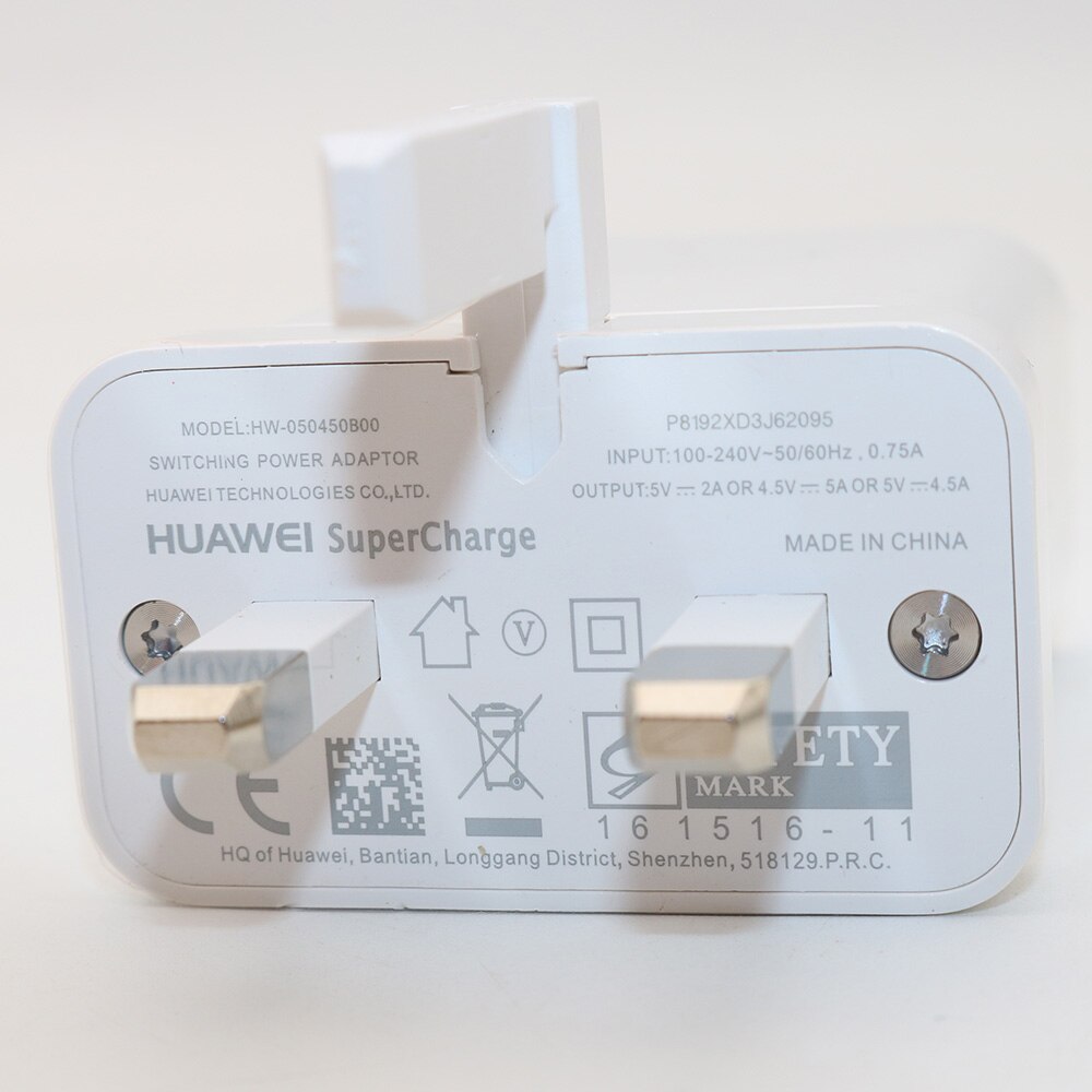 Chargeur mural Super Charge d'origine HUAWEI adaptateur de Charge rapide pour P20 P10/Pro/MATE 9 10 20 Pro Honor10 V10 Note 10