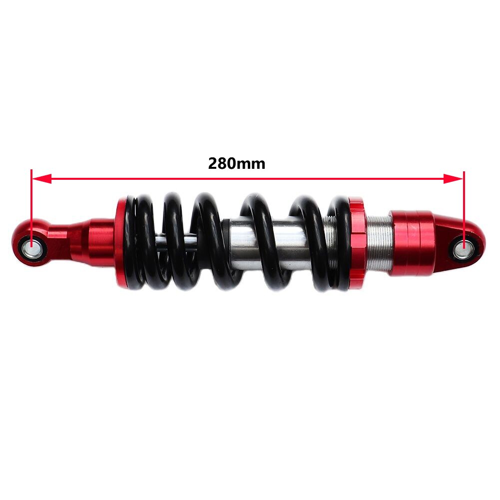Universal 280MM Rear Suspension Rebound Damping Shock Absorbers Modified Round Interface Rear shock For Pit Dirt bike motorcycle