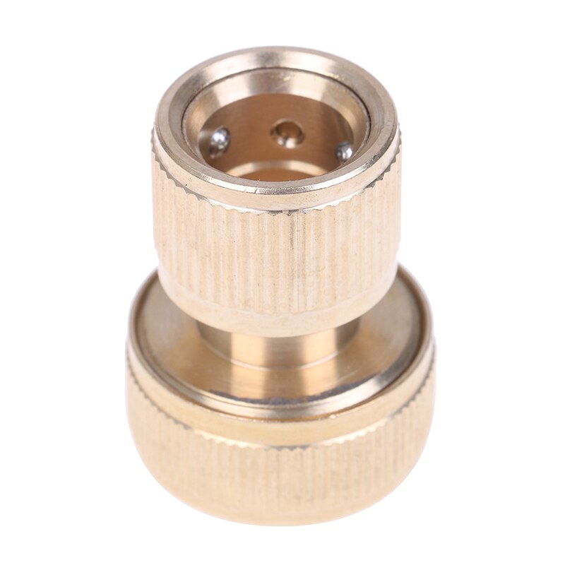 1PCS Garden tap Brass 3/4 hose Quick Connector Garden Irrigation 25mm hose Connector Pure copper Adapter