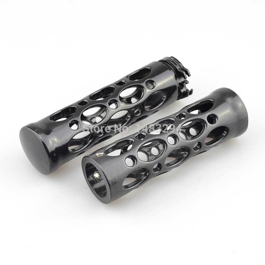 1 "Inch 25 Mm Motor Black Stuur Hand Grips Case Voor Harley Davidson Cruiser Chopper Honda