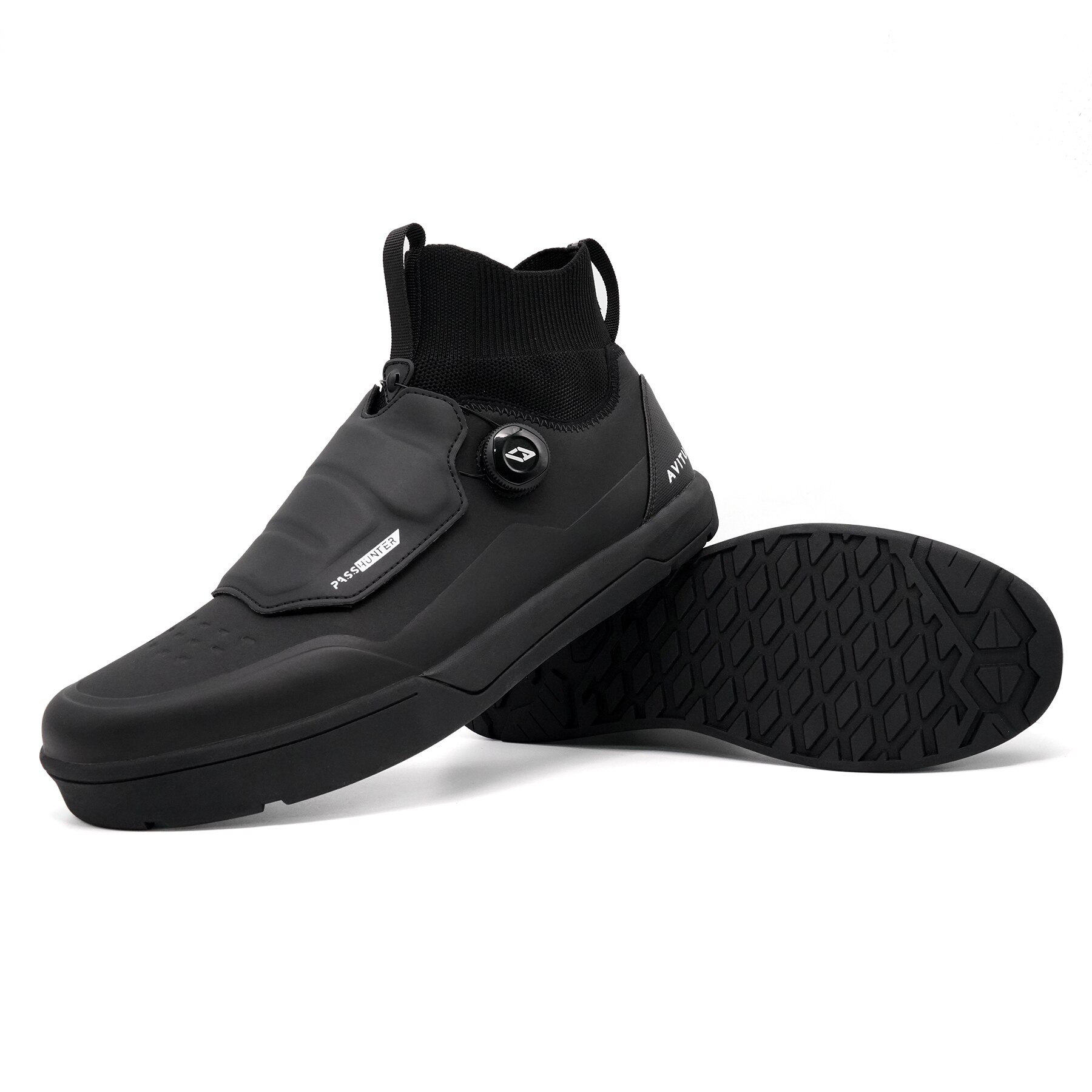 Avitus zapatillas mtb sko til mountainbike vinter cykelsko til trail og grael ryttere: Flad / 43
