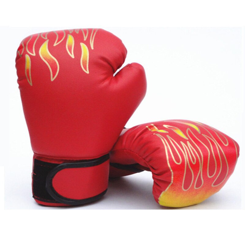 Guantes de boxeo para niños y adultos, guantes de entrenamiento de Kickboxing de cuero PU SEC88