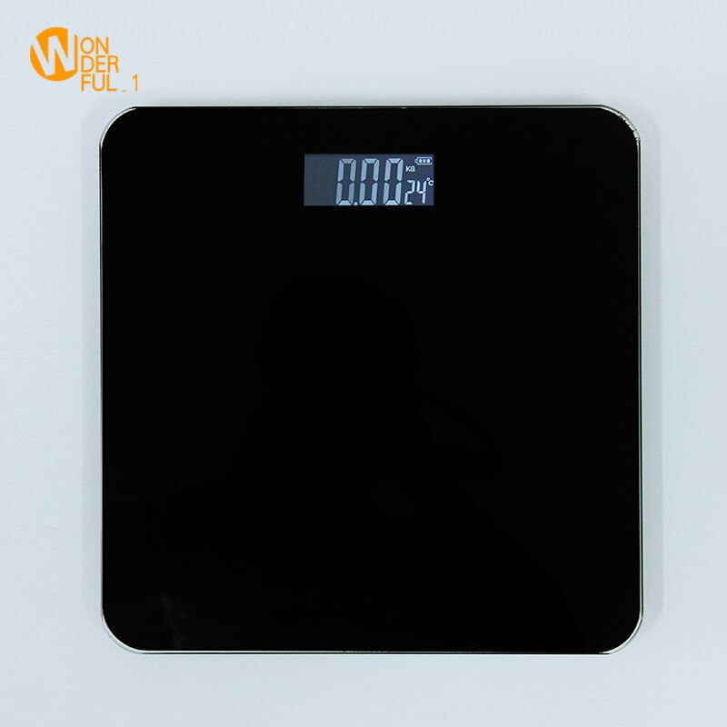 Digital vægt til hjemmet elektroniske vægte lcd display krop veje krop glas vægt