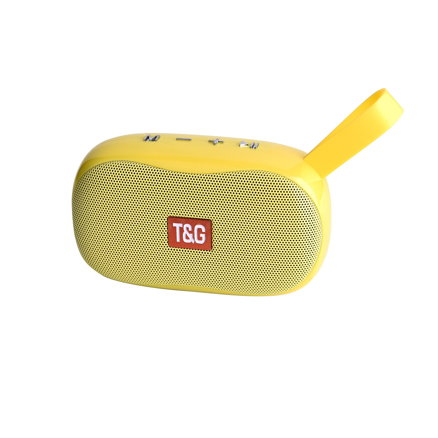 Mini Portable Speakers Bass Draadloze Bluetooth Speaker Outdoor Mini Subwoofer Radio Ondersteuning Fm Tf Card: Yellow-TG173