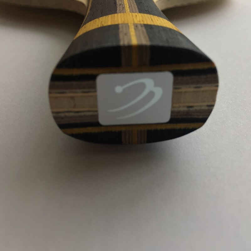 Lemuria ZL carbon table tennis blade 5 layers wood 2 layers ZL carbon offensive long handle horizontal grip ping pong racket