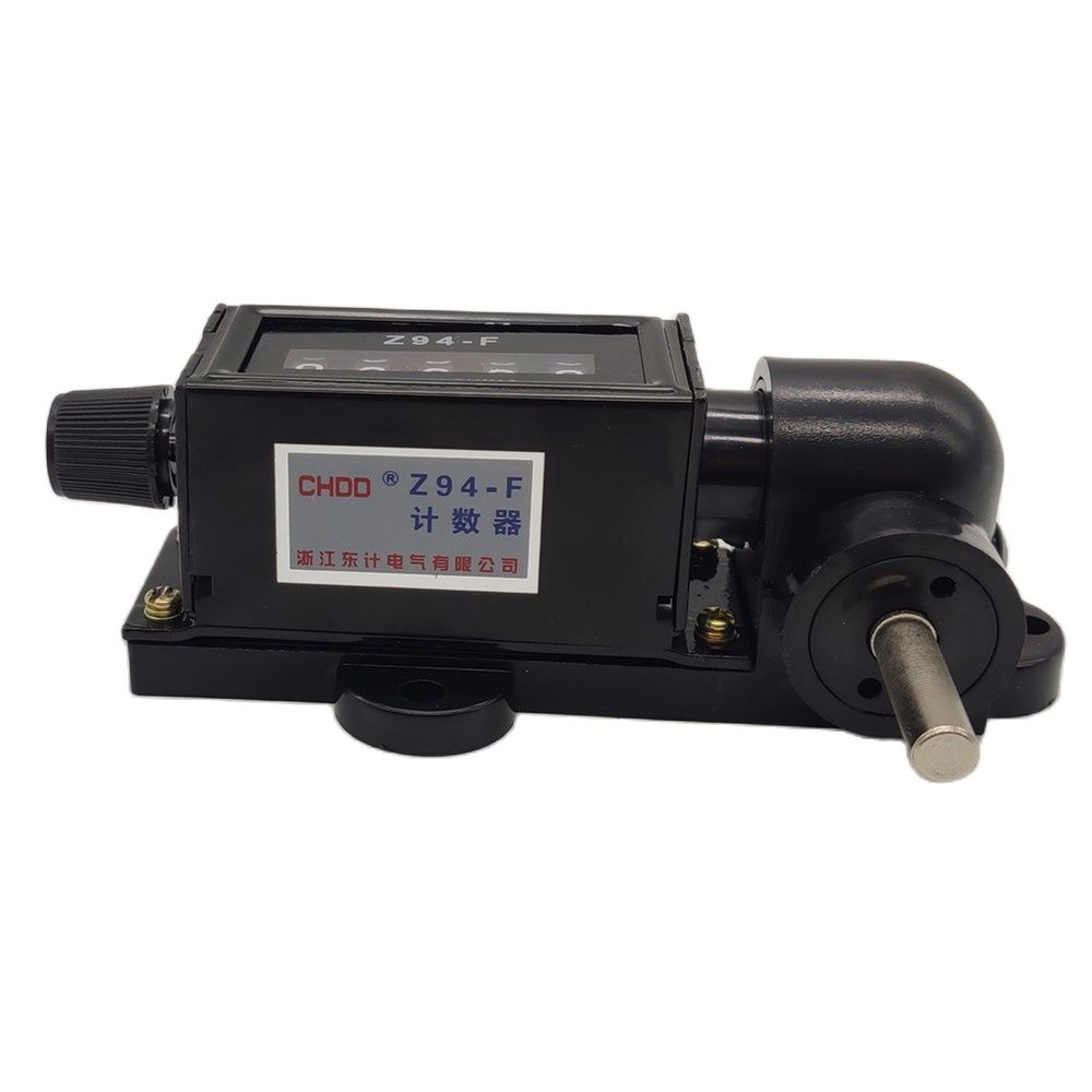 Z94-F Wheel Mechanical Meter Counter 5 Digital Counters For Cable Plastic Film Leather Length Measurement.