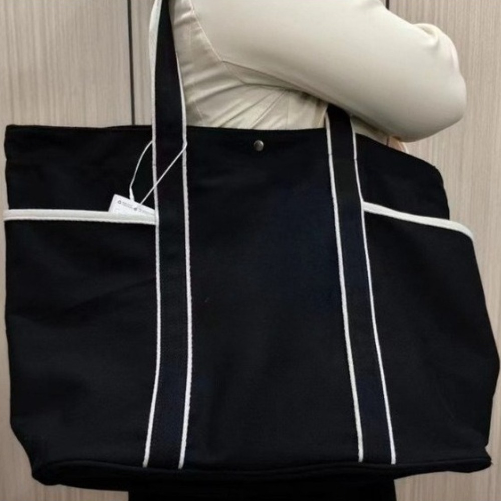 Dames Opbergtas, Handtas, Laptop, Reizen Canvas Schoudertas, Casual Tas, Canvas Boodschappenrugzak
