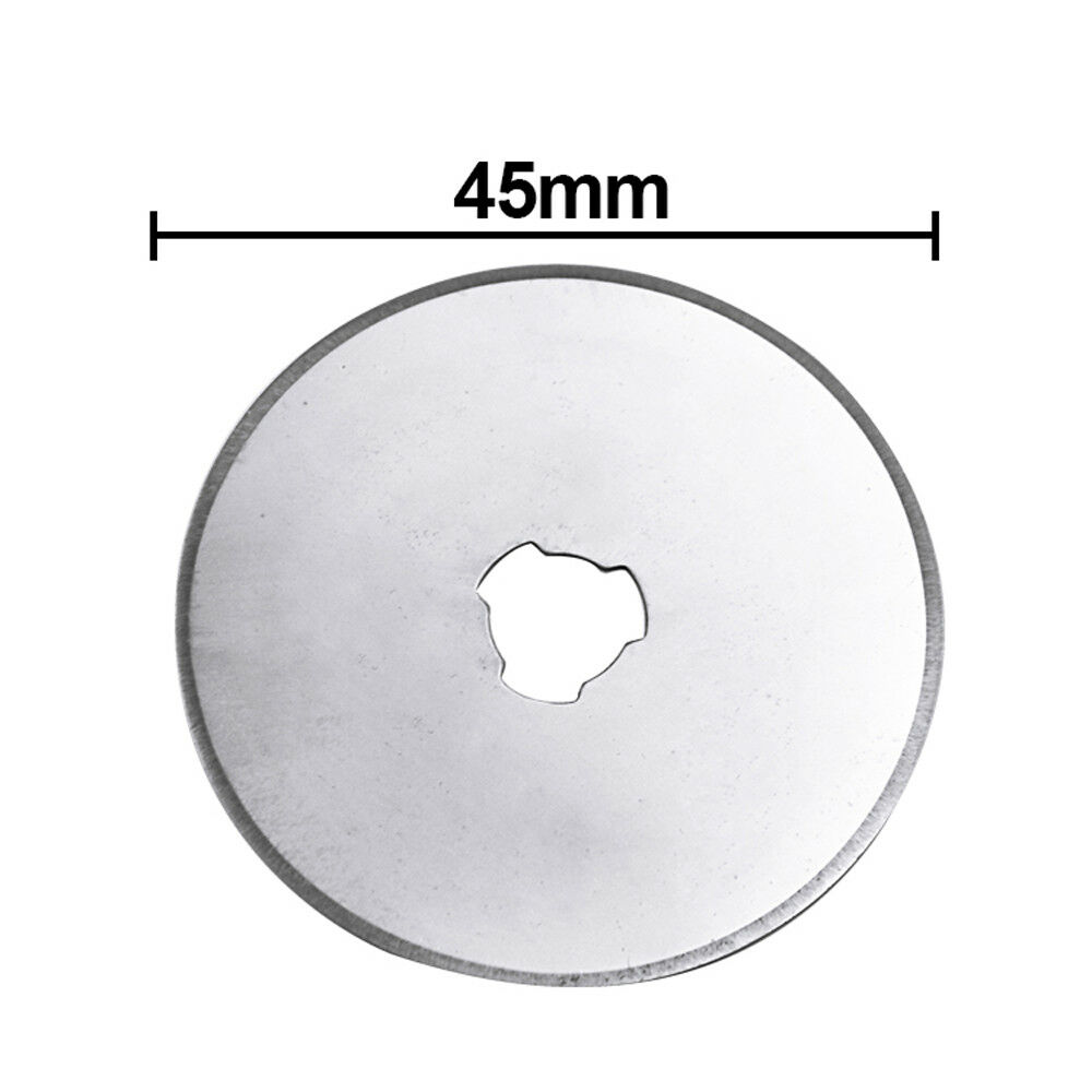 20pcs/Set LeatherCraft 45mm Rotary Cutter Set Fabric Quilt Cutter DIY Patchwork Leather Craft Sewing Tool Cuter Blades Circular