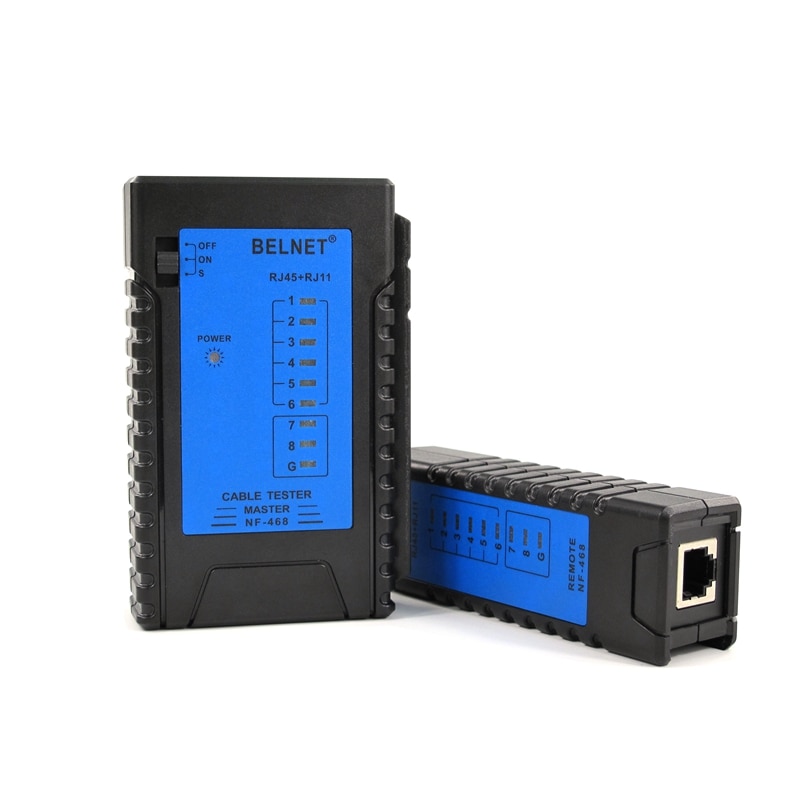 Ethernet Cable Tester RJ45 RJ11 RJ12 CAT5 CAT6 LAN Cable Tester Network Test Tools check for UTP/STP network cable