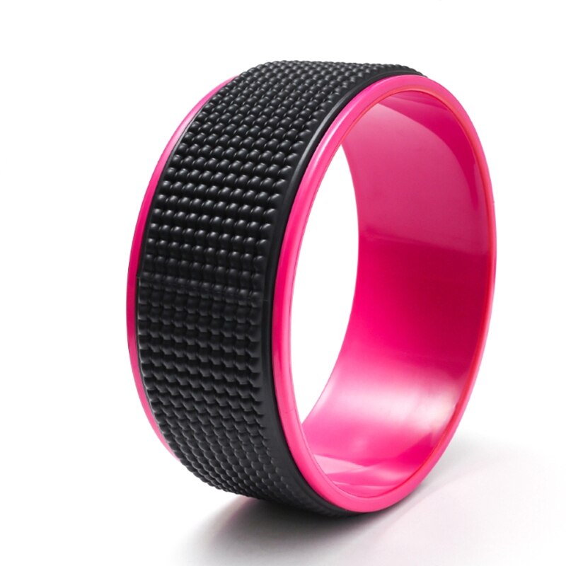 -Willekeurige Kleur Yoga Cirkel Taille Fitness Pilates Gym Workout Terug Training Wiel Yoga Wiel