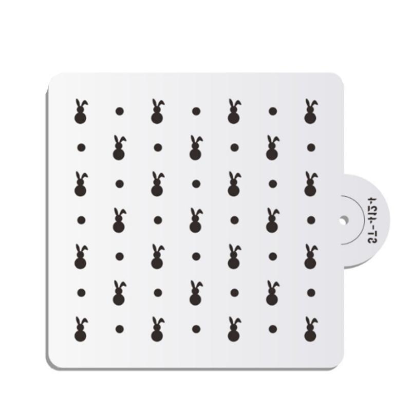 Plantillas reutilizables para decorar pasteles, molde de decoración, H3CC: C